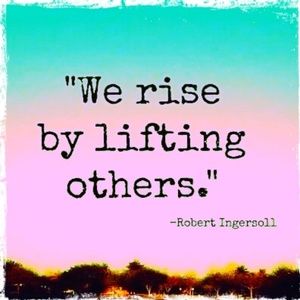 Let's always be lifters!